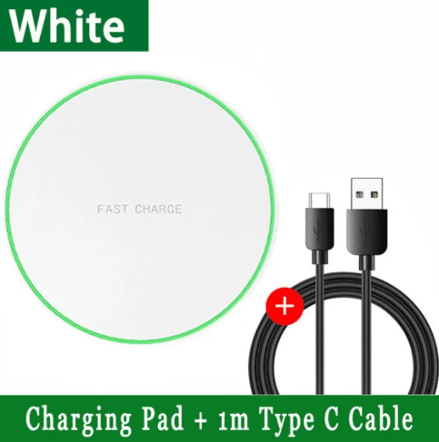 30W Fast Wireless Charging Pad LED Indicator, Ultra - Thin DesignFlexora Gadgets